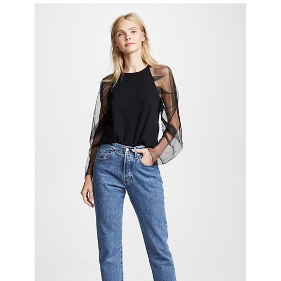 EUC See By Chloe Mesh Top - Picture 6 of 9